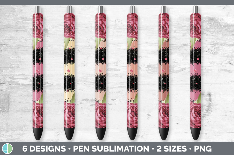 ruby-florals-pen-wraps-epoxy-sublimation-bundle