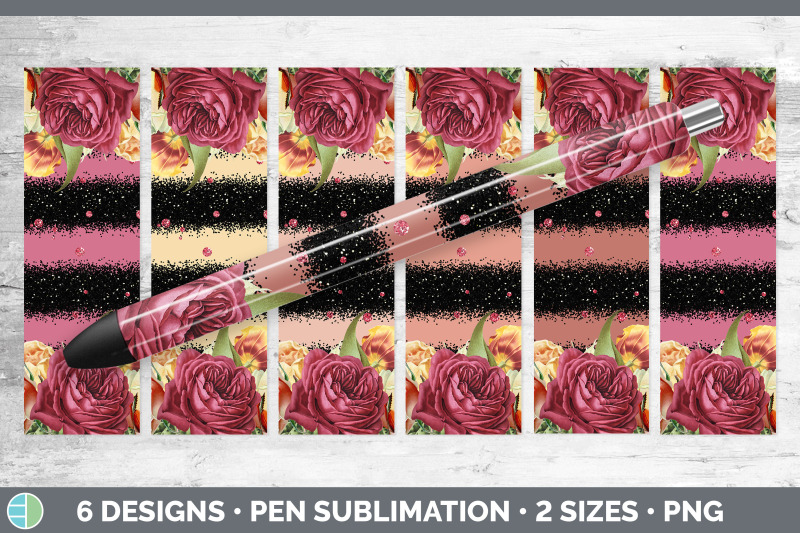 ruby-florals-pen-wraps-epoxy-sublimation-bundle