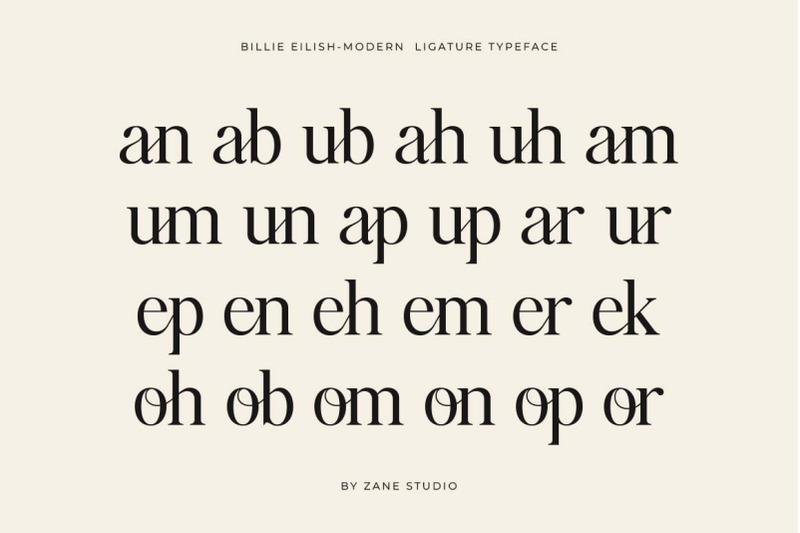billie-eilish-ligature-serif-font