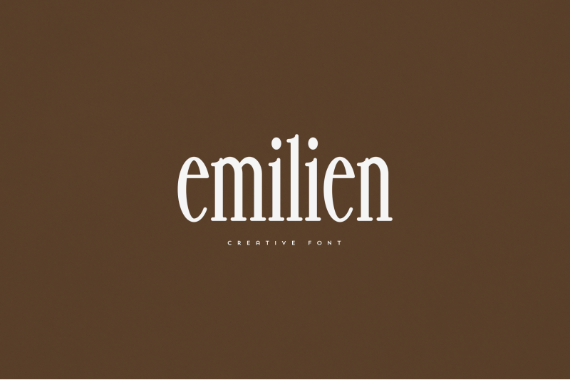 emilien-creative-font