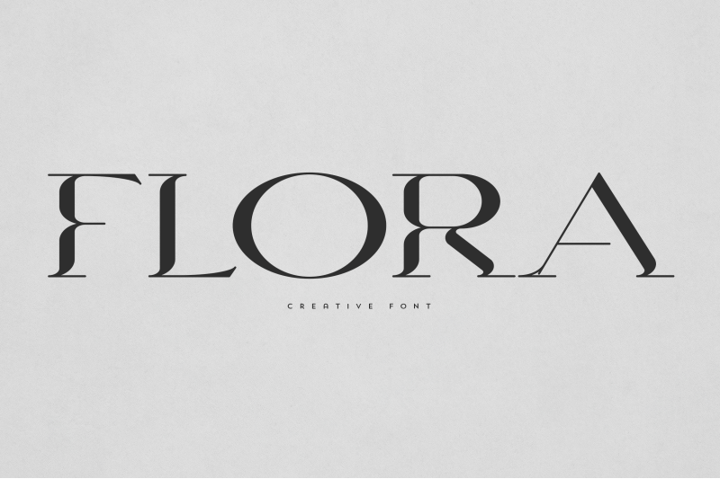 flora-creative-font