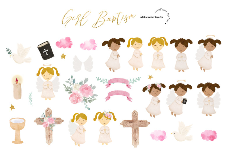 girl-pink-flowers-cross-baptism-clipart-little-angels