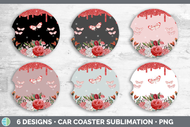 pink-butterfly-car-coaster-sublimation-designs-bundle