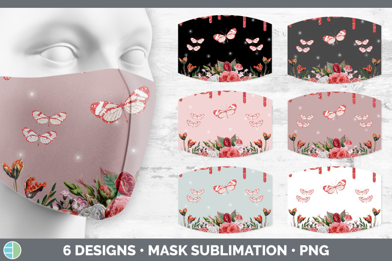 pink-butterfly-mask-sublimation-bundle-face-mask-designs