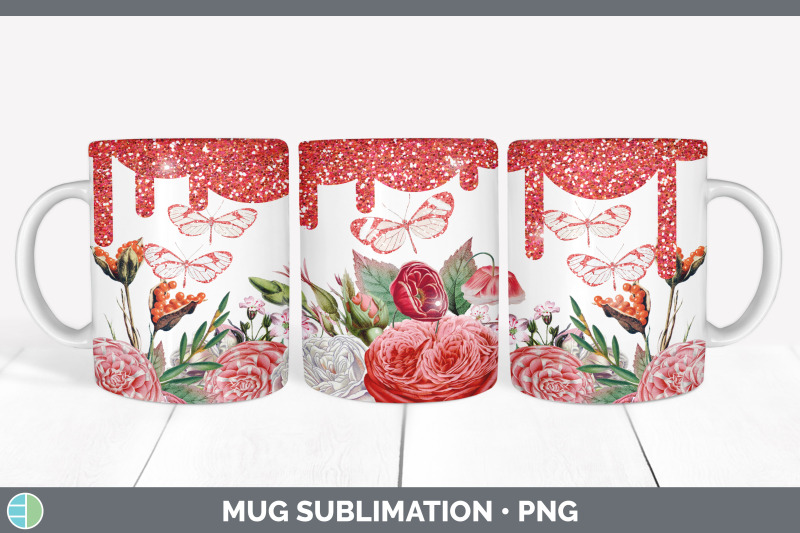 pink-butterfly-mug-sublimation-coffee-cup-background-png