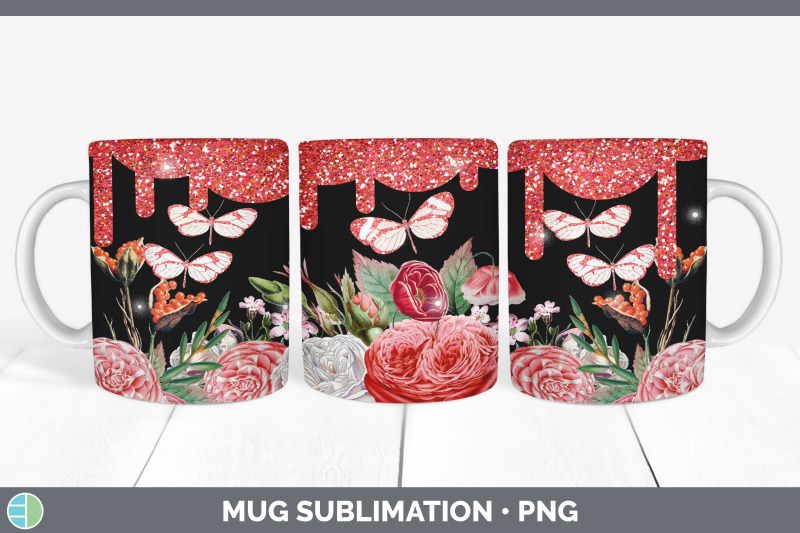 pink-butterfly-mug-sublimation-coffee-cup-background-png