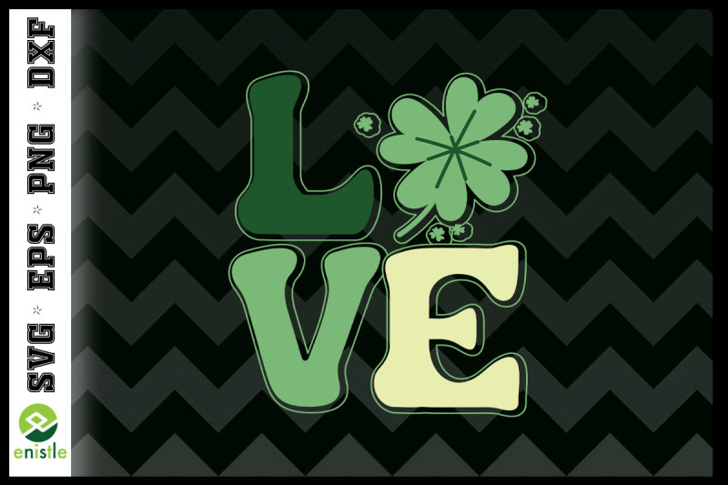 love-lucky-leaf-retro-st-patrick