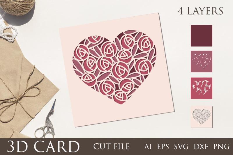 3d-floral-heart-card-svg-heart-mandala-shadow-box