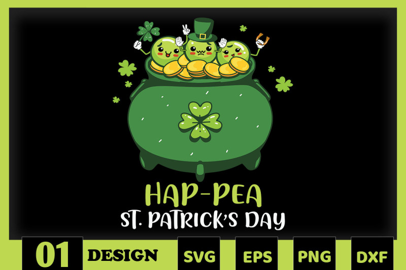 hap-pea-st-patrick-day-pea-family