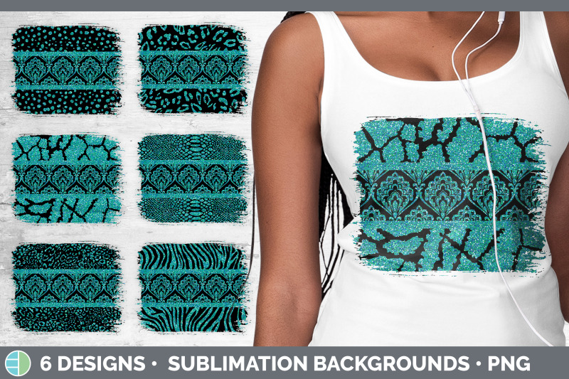 teal-damask-distressed-background-glitter-animal-print-sublimation-p