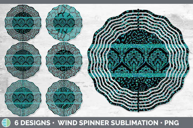 teal-damask-wind-spinner-sublimation-designs-bundle