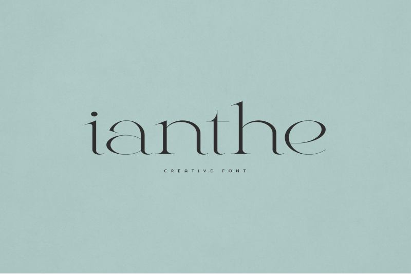ianthe-creative-font