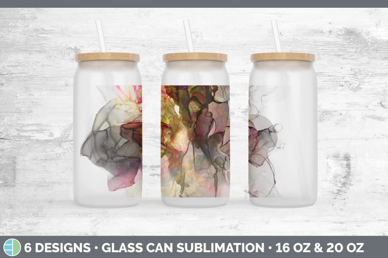 alcohol-ink-glass-can-sublimation-beer-mason-jar