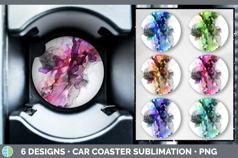 alcohol-ink-car-coaster-sublimation-designs-bundle