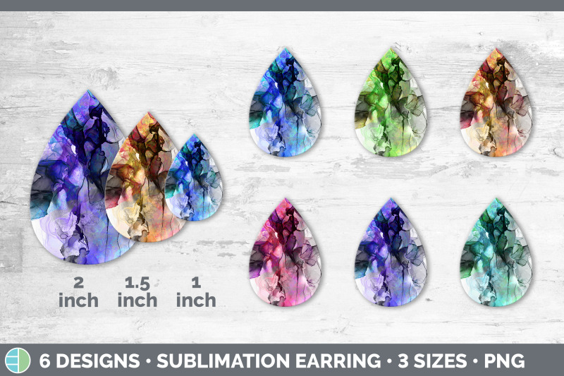 alcohol-ink-teardrop-earring-sublimation-designs-bundle