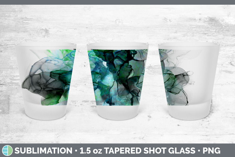 alcohol-ink-shot-glass-sublimation-shot-glass-1-5oz-tapered