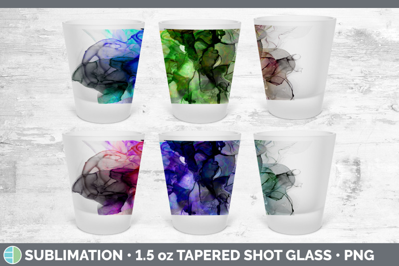 alcohol-ink-shot-glass-sublimation-shot-glass-1-5oz-tapered