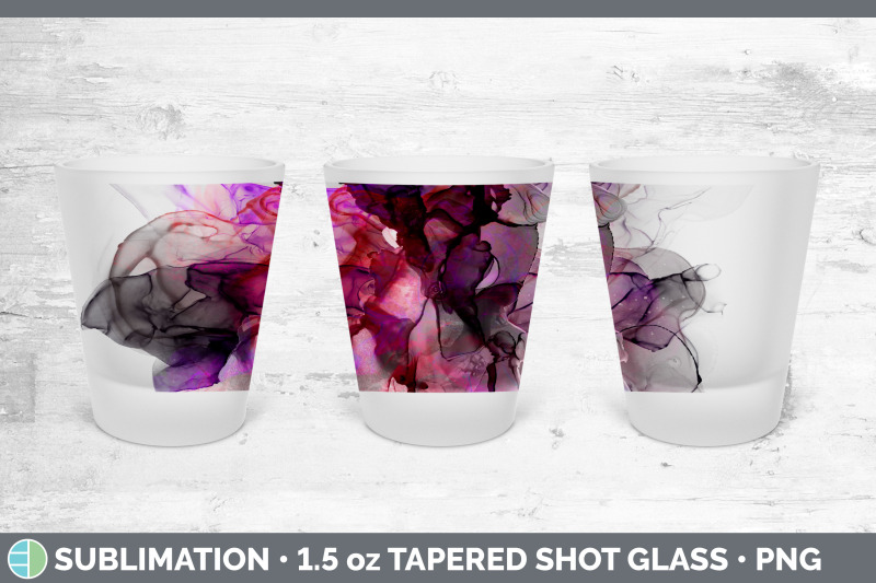 alcohol-ink-shot-glass-sublimation-shot-glass-1-5oz-tapered