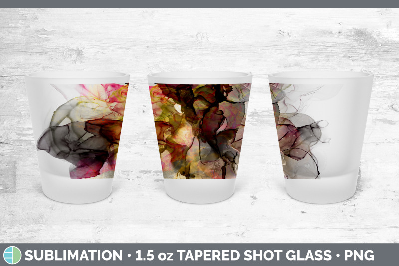 alcohol-ink-shot-glass-sublimation-shot-glass-1-5oz-tapered