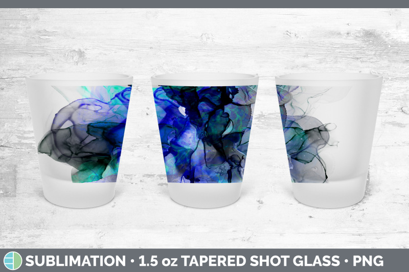 alcohol-ink-shot-glass-sublimation-shot-glass-1-5oz-tapered