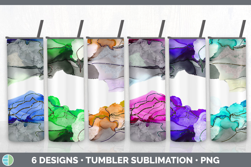 alcohol-ink-tumbler-sublimation-bundle