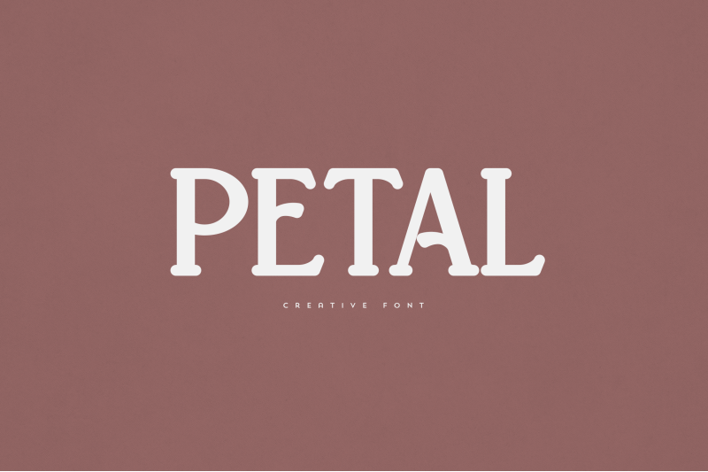 petal-creative-font
