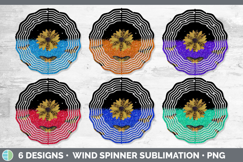 butterfly-sunflowers-wind-spinner-sublimation-designs-bundle