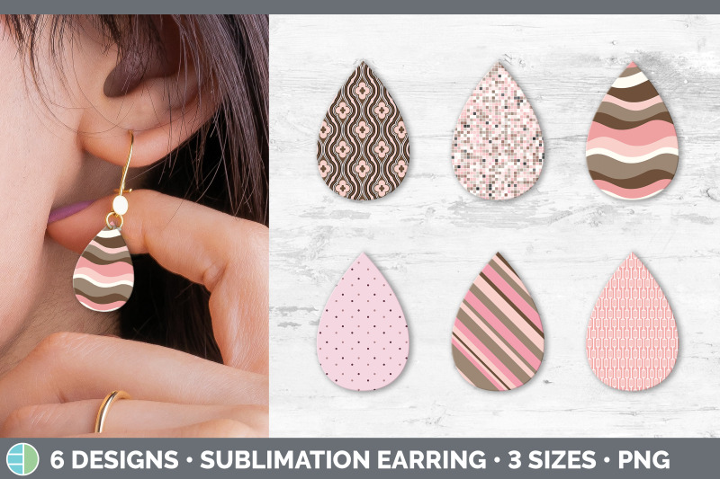 pink-teardrop-earring-pink-patterns-sublimation-bundle