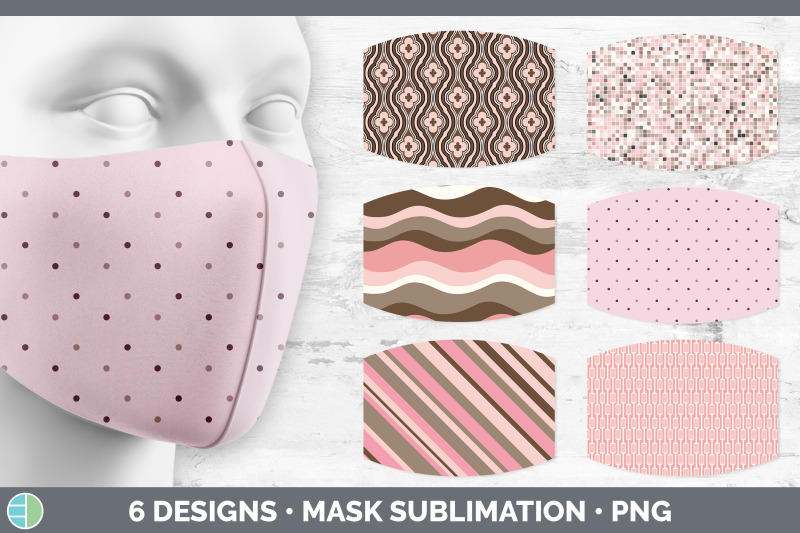 pink-mask-sublimation-pink-patterns-face-mask-designs