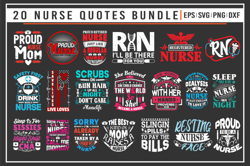 nurse-20-quotes-t-shirt-bundle