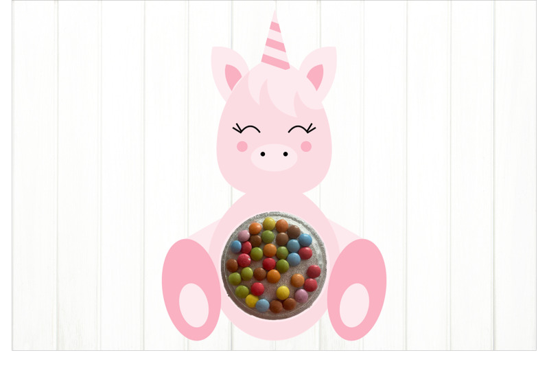 unicorn-candy-dome-svg-candy-dome-holder-svg