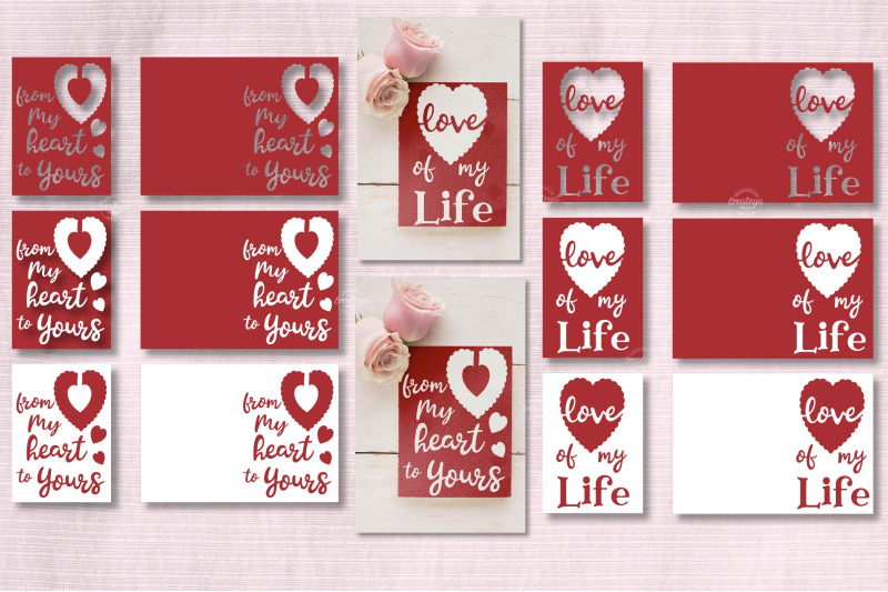 valentine-card-bundle-svg-heart-card-svg-love-cards-template-paper