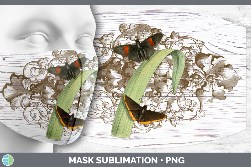 vintage-butterflies-mask-sublimation-vintage-butterflies-patterns-fa