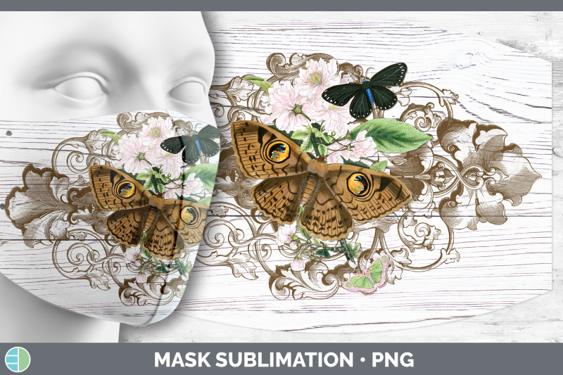 vintage-butterflies-mask-sublimation-vintage-butterflies-patterns-fa