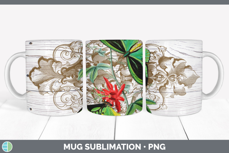 vintage-butterflies-mug-sublimation-vintage-butterflies-patterns-cof