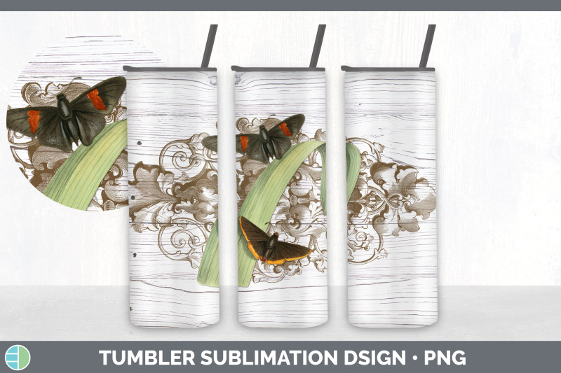 vintage-butterflies-tumbler-vintage-butterflies-patterns-skinny-tumb