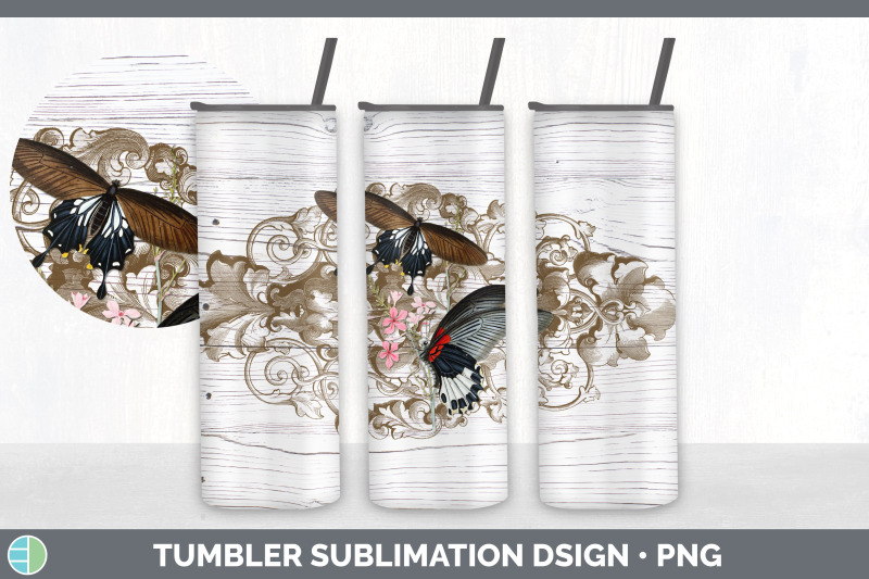 vintage-butterflies-tumbler-vintage-butterflies-patterns-skinny-tumb