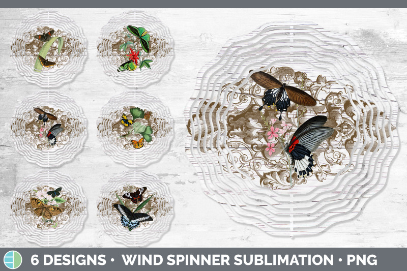 vintage-butterflies-wind-spinner-sublimation-designs-bundle