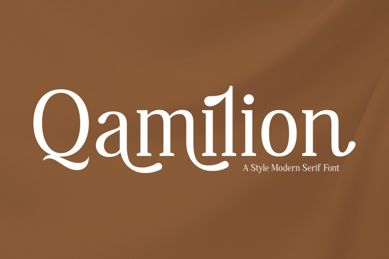 qamilion-typeface