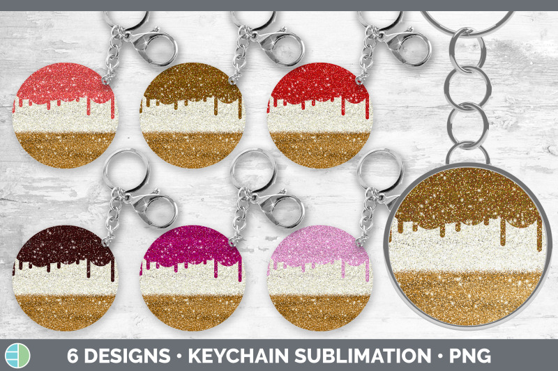 ice-cream-keychain-bundle-dessert-keyring-sublimation