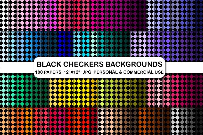 black-checkers-digital-backgrounds-checkered-digital-papers