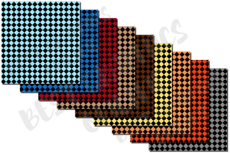 black-checkers-digital-backgrounds-checkered-digital-papers