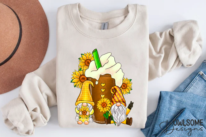 sunflower-gnomes-coffee-sublimation-png