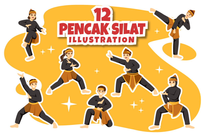 12-pencak-silat-sport-illustration