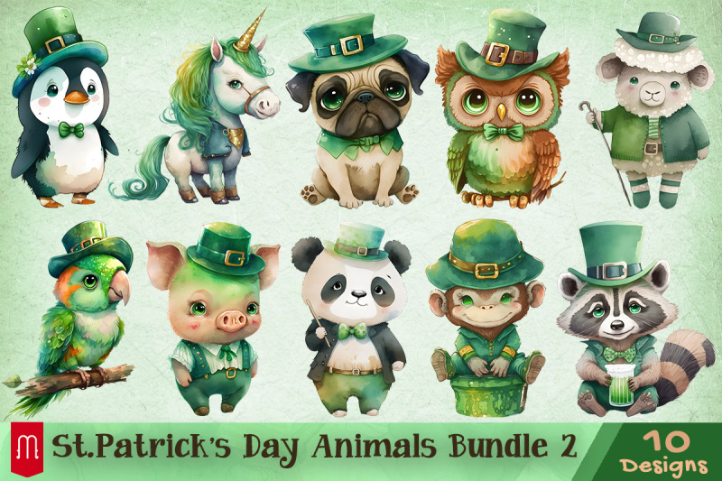 st-patrick-039-s-day-animals-bundle