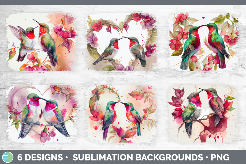 valentines-hummingbird-distressed-sublimation-background-panel