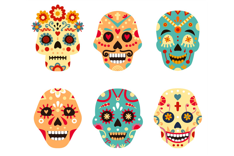 illustration-death-skull-tattoo-mexican-decoration-holiday-celebrati