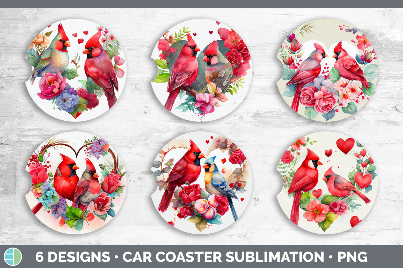 valentines-cardinal-car-coaster-sublimation-designs-bundle