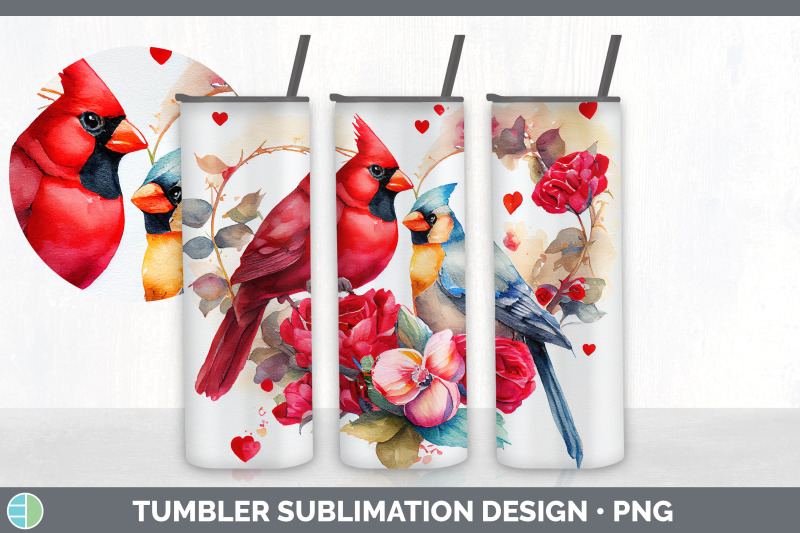 valentines-cardinal-tumbler-sublimation-bundle