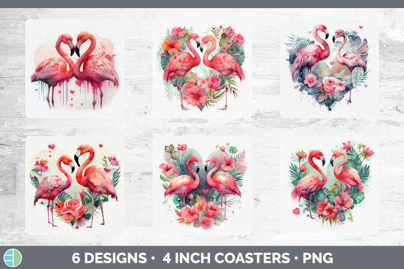 valentines-flamingo-square-coaster-sublimation-designs-bundle